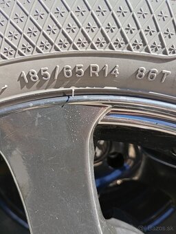 Predám Zimnú Sadu Kolies na Peugeot, Citroen.Pneumatiky Kleb - 5