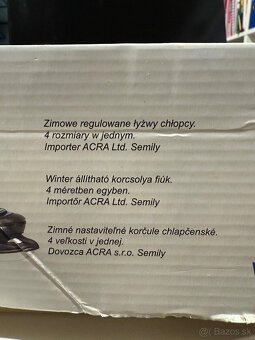 Predám detské korčule veľ. 34-37 - 5