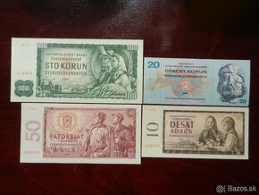 Československé UNC bankovky a iné - 5