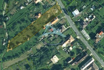 Veľký stavebný pozemok (2394 m2) v Obeckove, okres Veľký Krt - 5