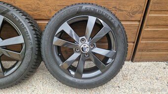 Zimná sada originál Škoda Citigo, 4x100 R15 - 5