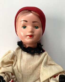 bábika krojovaná, retro - 5