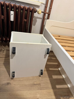 Posteľ a matrac + uložné boxy - 5