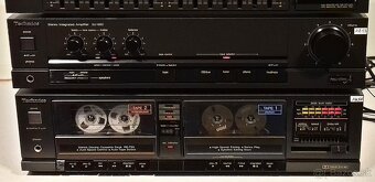 Zostava TECHNICS tuner, equalizer, zosilnovac, 2-deck = A03 - 5