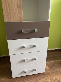 Skriňa s policami a šuflíkmi - 5