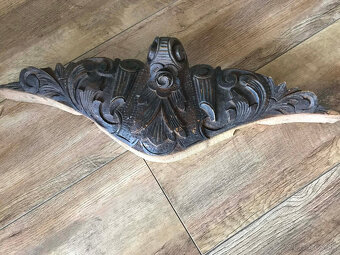 starý relief drevený - 5