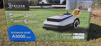 Na predaj Robotická Kosačka GOAT A3000 LiDAR PRO WHITE - 5