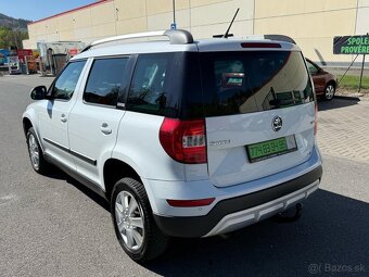 ► ŠKODA YETI 2,0 TDI 4x4 - 103 kW, PARK. SENZORY, TAŽNÉ ◄ - 5