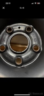 Plechové disky + pneu 195/65 R15 Continental WinterContact - 5