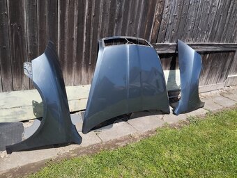 čelne sklo, okno, airbag, kapota, blatnik, škoda octavia 2 - 5