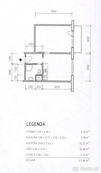 1- izbový byt s logiou sídlisko JUH - 5