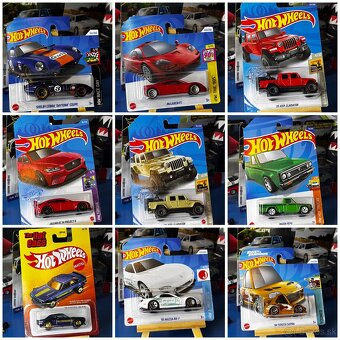 Hot wheels autíčka - 5