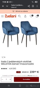 Jedálenské stoličky - 5