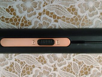 žehlička na vlasy ELLE (NOVÁ) + darček - 5