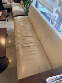 Kožené lavice a kreslá - 5