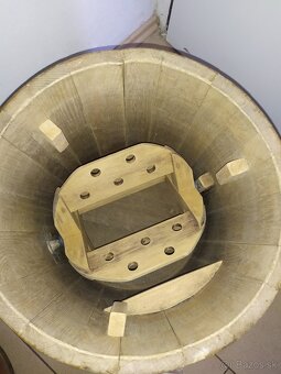 Stará drevená máselnica - 5