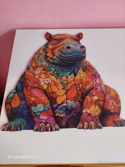 Wooden puzzle  tiger - 5