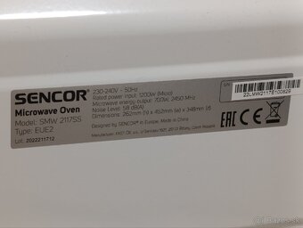 Mikrovlnka Sencor - 5
