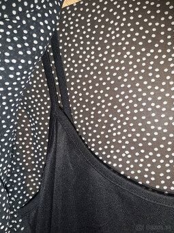 Letné čierne šaty - 5