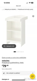 Ikea prebaľovací pult - 5