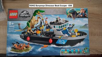 Predám nové Lego sety - Jurský svet, Space, Ninjago, HP - 5