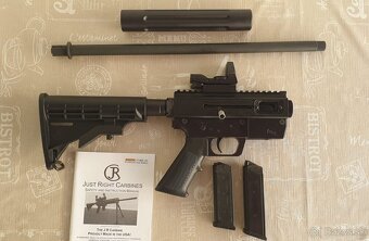 Guľovnica JR Carabine typu AR15 kal. 9mmLuger - 5