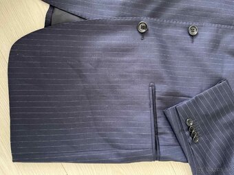 Elegantny oblek Boggi Milano 100% vlna, c.52 - 5