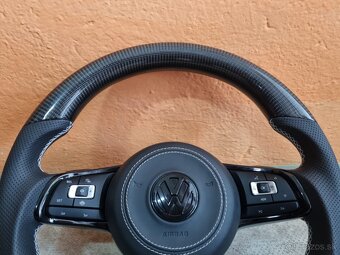 VOLANT VOLKSWAGEN R RLINE GTI - KOZA / KARBÓN - 5