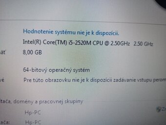 Hp elitebook 8460p , Intel(R) Core™i5 , 8gb ram , 240gb - 5