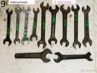 Vidlicové klúče Czechoslovakia - 5