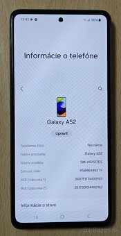 Samsung Galaxy A52 Dual SIM. 128GB - 5
