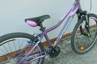 Predám detsky duralový bicykel KROSS Lea JR 2.0 24" - 5