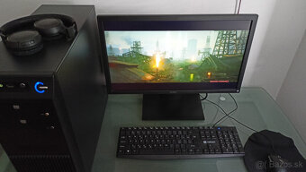 💻Herný PC 7generácie: i5-3.80 GHz,GTX 1050 TI 4GB,MS OFFICE - 5