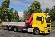 9890 MAN TGS 26.500 - 6x2 – Valník + HR-HMF 2820 K6 – EURO 6 - 5