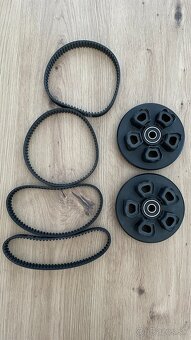 Pulleys/Belts kladky/remene na elektrický skateboard - 5