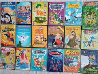 Orig.DVD detske a teenager.od 2 eur - 5