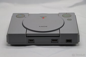 PS1 SCPH-9002 + analógový ovládač + karta + káble - 5