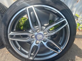 alu disky mercedes 7,5x18 +225/40 R 18 continental - 5
