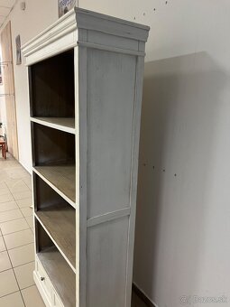 Drevena Vintage kniznica - 5