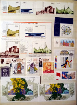 Predám poštové známky DEUTSCHLAND čisté 1990 - 2000 - 5