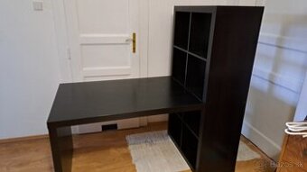 Ikea čierny Expedit (Kallax) písací stôl - 5