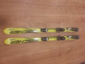Predám lyže Fischer RC4 140cm - 5