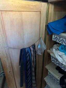 Predám starožitné skrine 90r čerešnový masív - 5