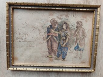 Obrazy cca 70 rokov staré - 5