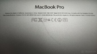 MacBook Pro i5/8GB/500GB/13,3" Retina - 5