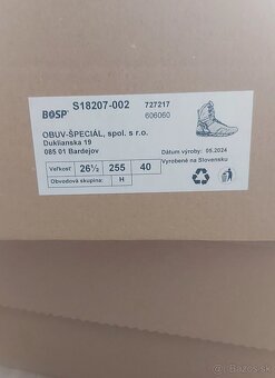 Špeciálna obuv BOSP - 5