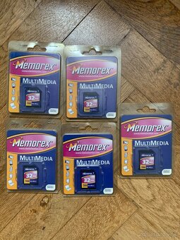Predám pamäťové karty SD, miniSD a MMC Kingmax a Memorex - 5