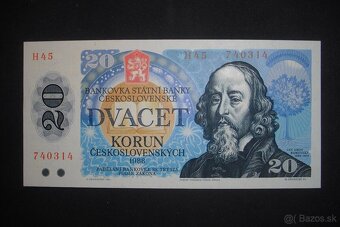 predam Ceskoslovenske a Ceske 10, 20, 50 korun UNC - 5