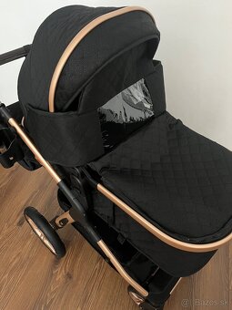Nový detský kočiar (kočík) - 3kombinácia - 5
