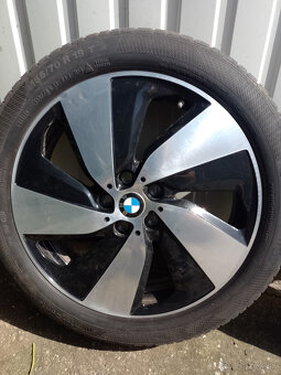 Predám originál alu disky na BMW i3 + zimné pneumatky - 5